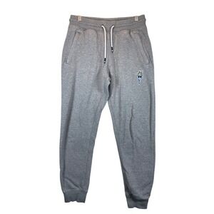 GOAT USA OG fleece joggers womens S heather gray loungewear soft cozy recovery